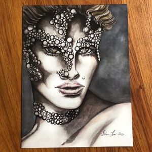 Beautiful mermaid print of my artwork